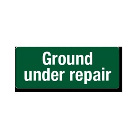 EVERMARK EverMark GHM025 Ground Under Repair Clip-On Sign GHM025